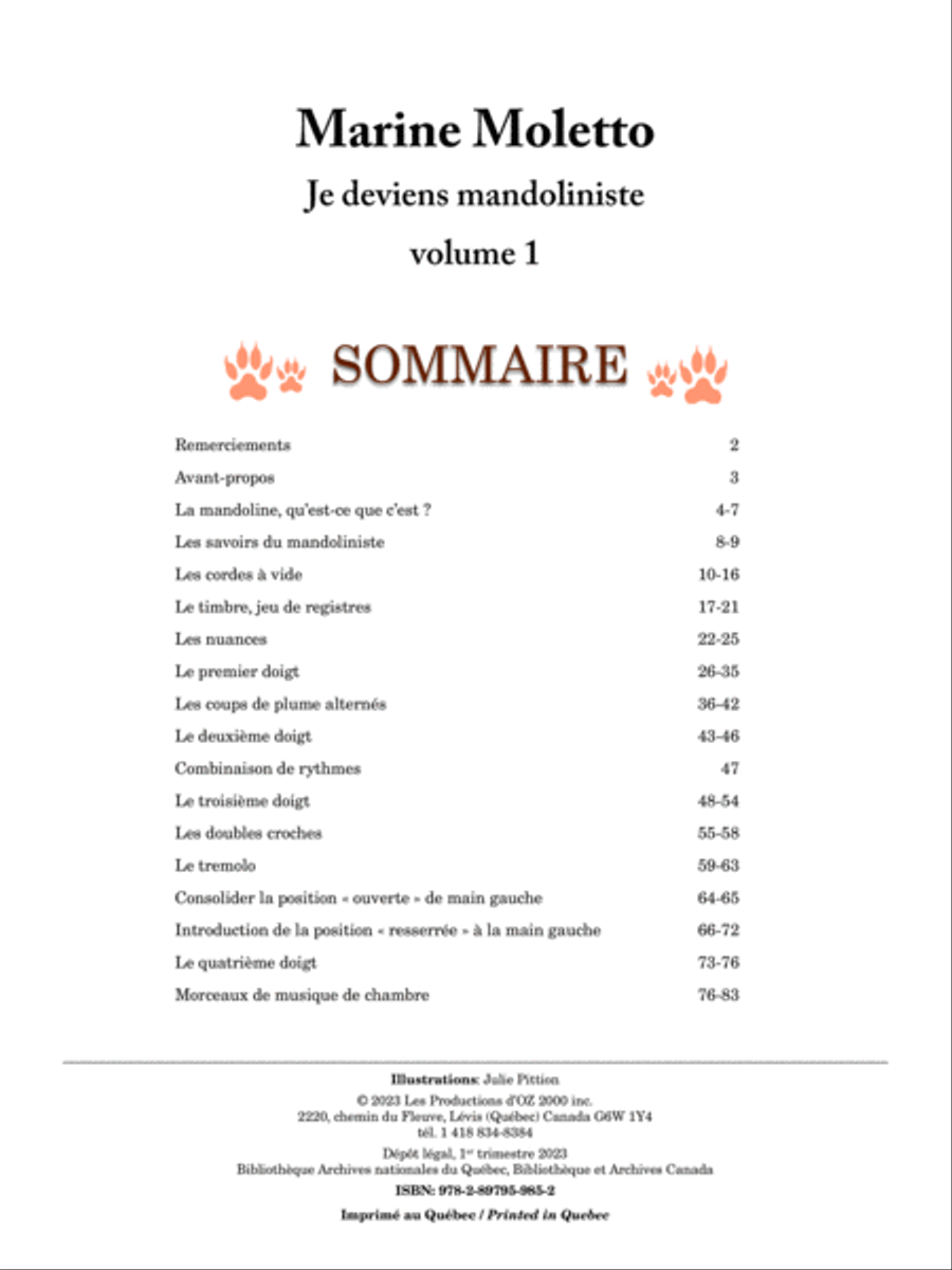 Je deviens mandoliniste, vol. 1 Mandolin scores gallery preview page 2