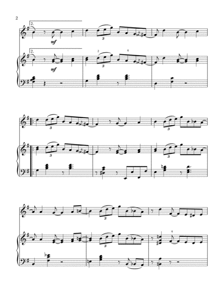 "Rondo Alla Turca" for Alto Sax and Piano image number null