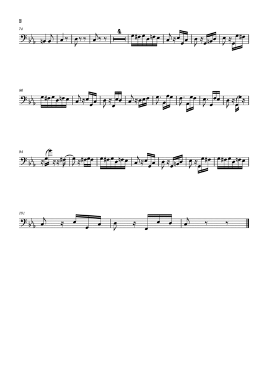 Fur Elise Fur Elise Piano scores gallery preview page 2