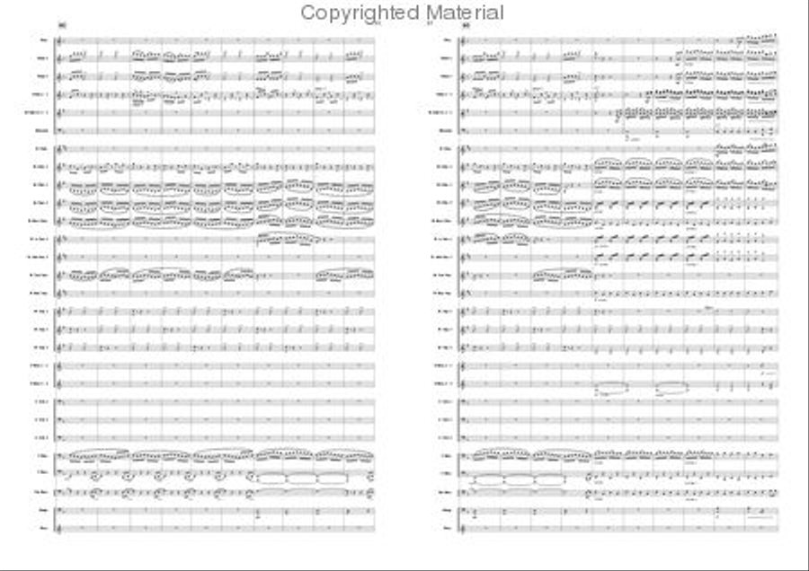 The Bartered Bride The Bartered Bride Concert Band scores gallery preview page 6