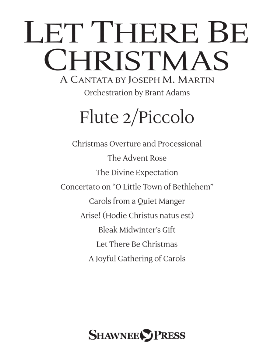 Let There Be Christmas Orchestration - Flute 2 (Piccolo)
