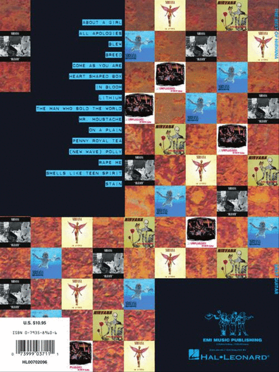 The Best of Nirvana Electric Guitar scores gallery preview page 8