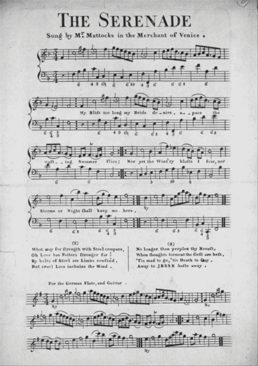 The Serenade Flute scores gallery preview page 1