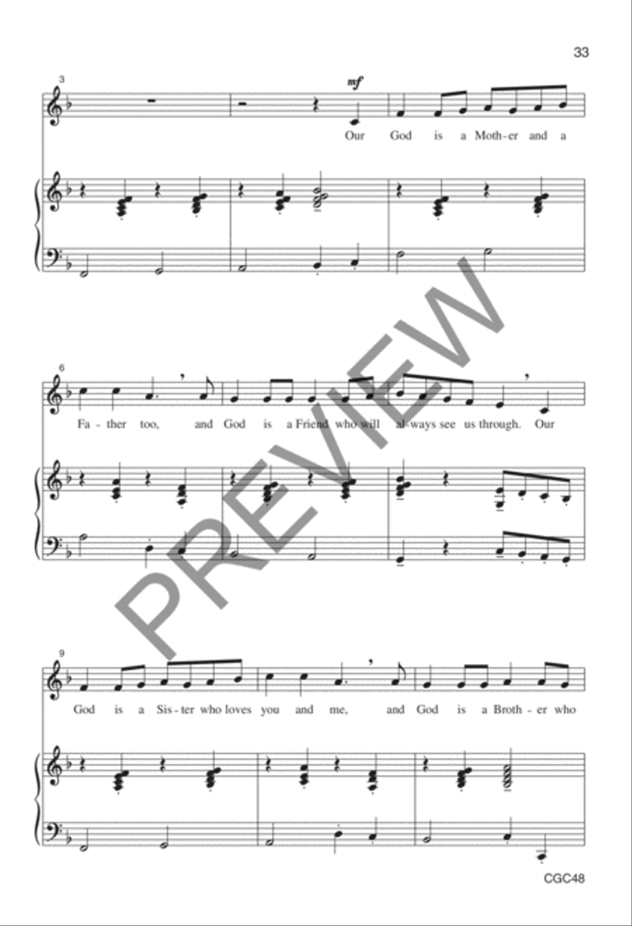 Imagine God! Preview Kit (Score & CD) Choir scores gallery preview page 19