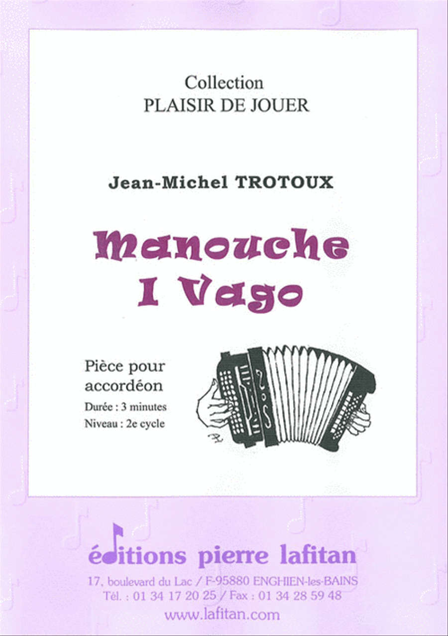 Manouche I Vago Accordion scores gallery preview page 1