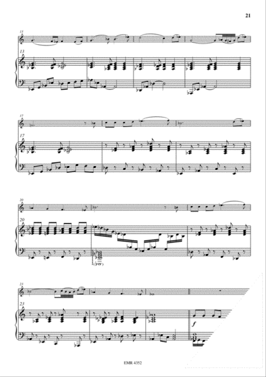 5 Love-Songs Horn scores gallery preview page 11