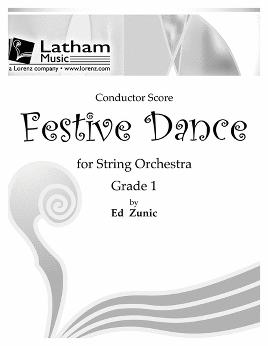 Festive Dance for String Orchestra - Score image number null