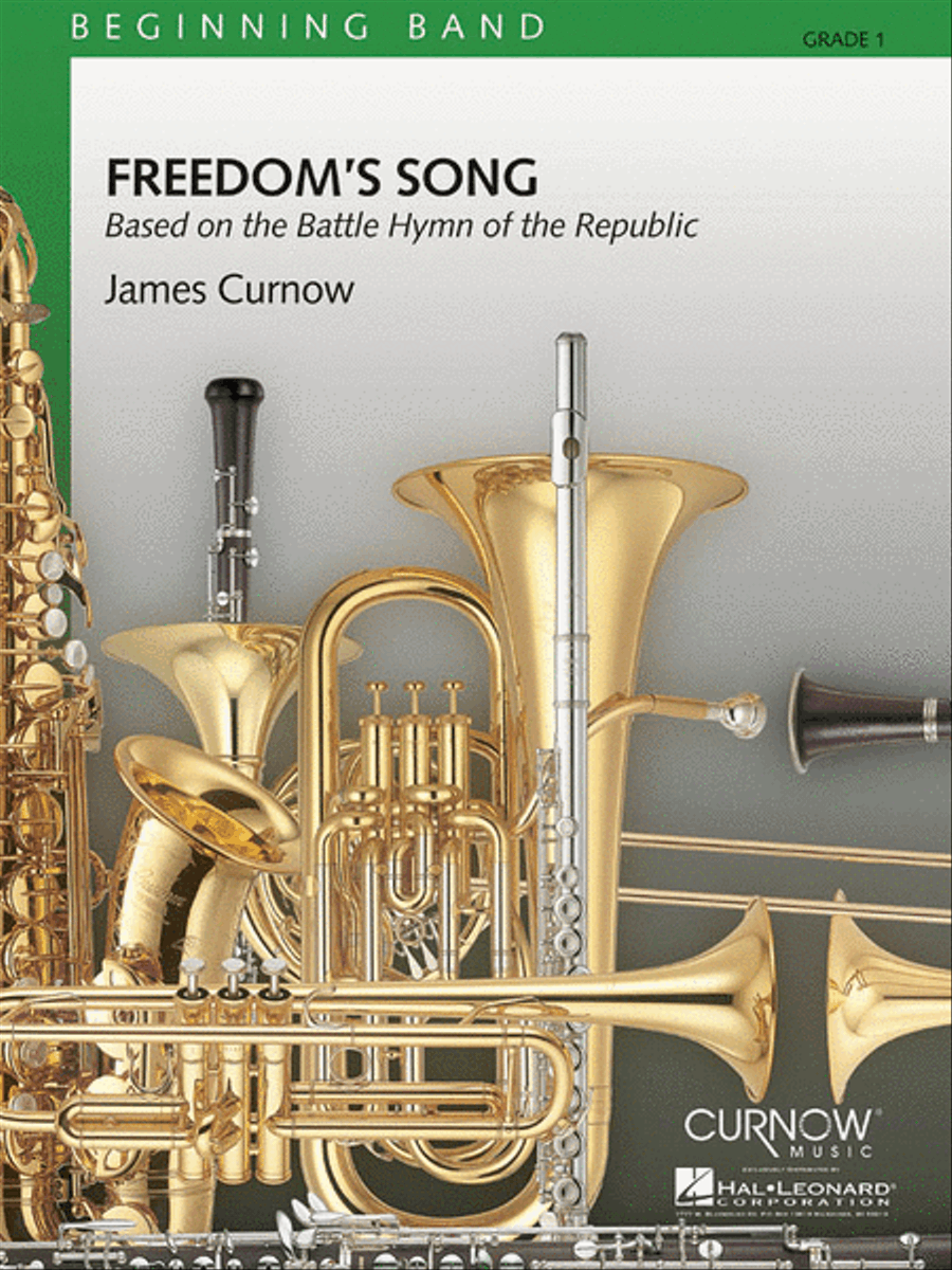 Freedom's Song Concert Band scores gallery preview page 1
