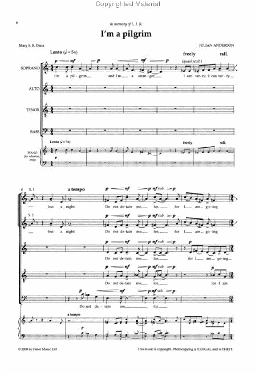 Four American Choruses Divisi scores gallery preview page 2
