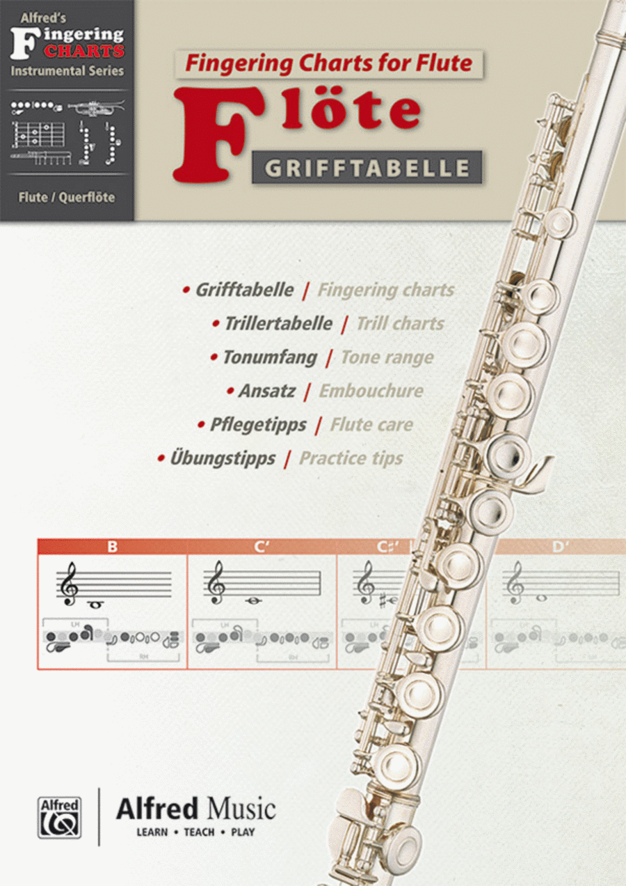 Grifftabelle fur Flute [Fingering Charts for Flute]
