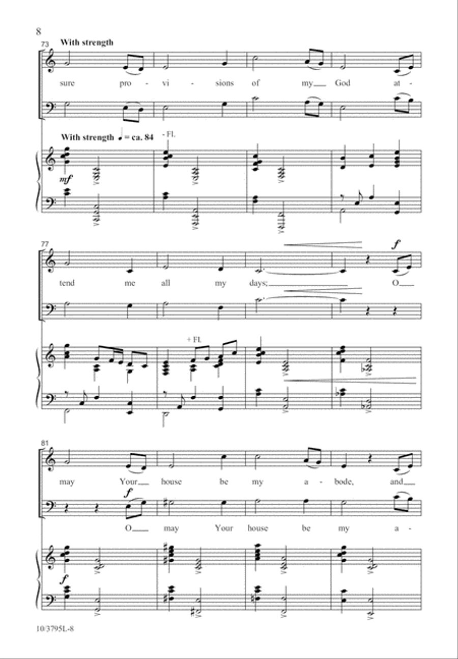 My Shepherd Will Supply My Need 2-Part scores gallery preview page 9