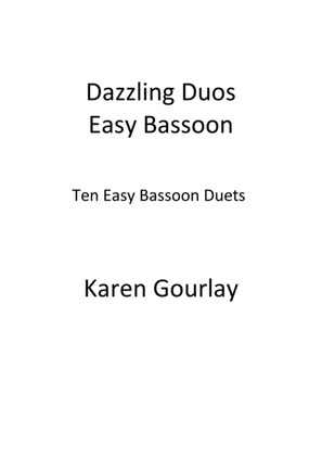 Book cover for Dazzling Duos Easy Bassoon