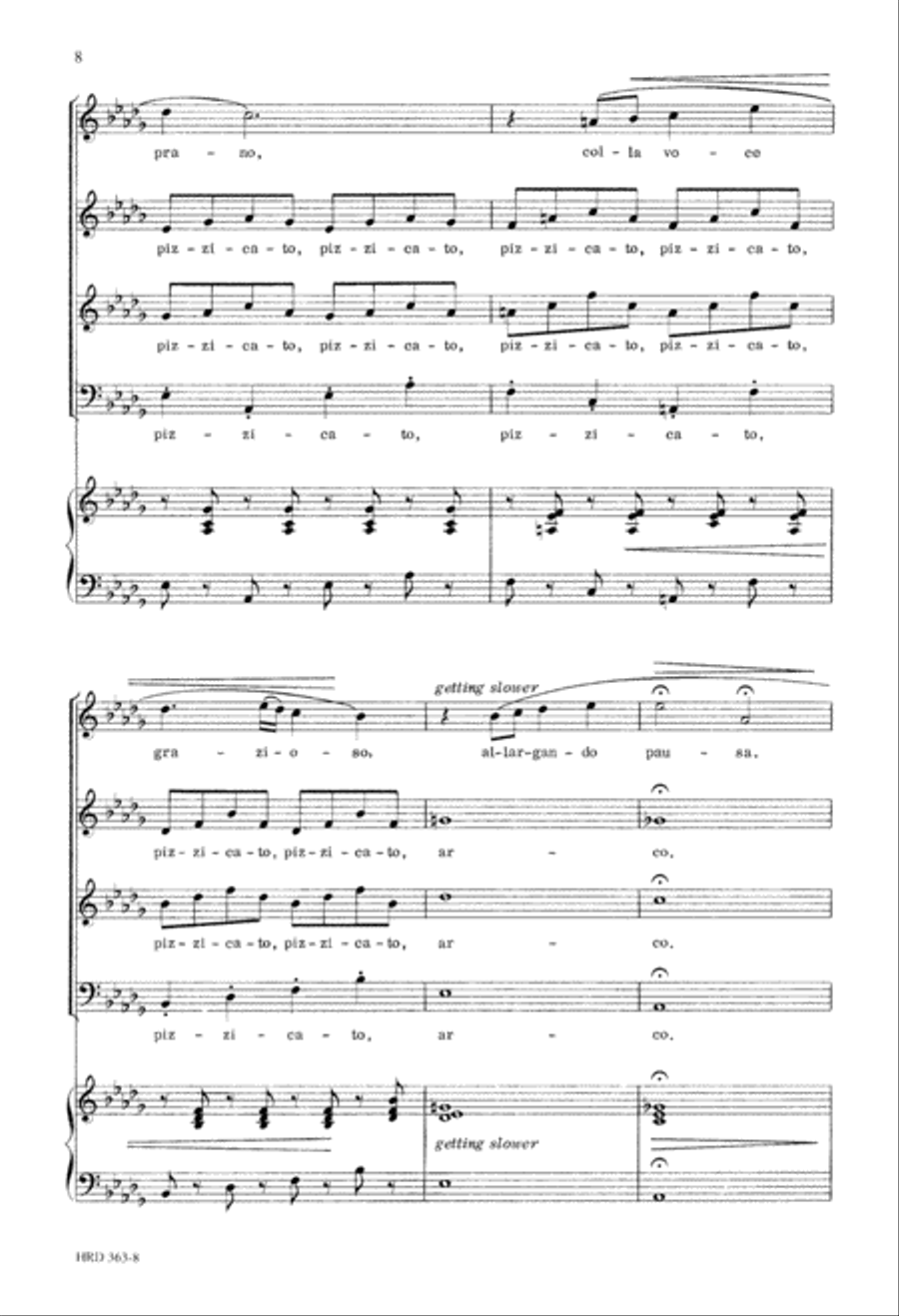 Musical Risotto Musical Risotto 4-Part scores gallery preview page 9