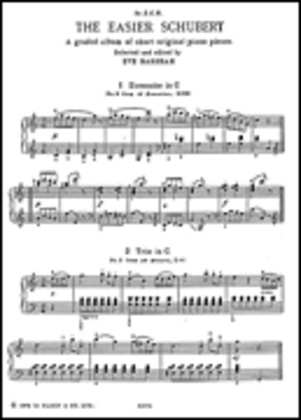 Book cover for Schubert: Easier Schubert for Piano