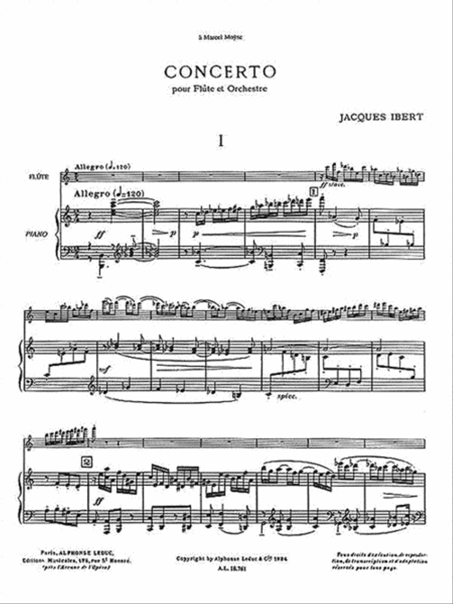 Concerto Flute Solo scores gallery preview page 2