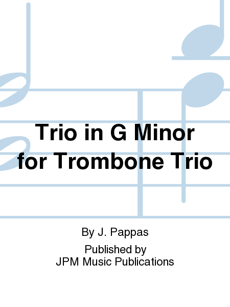 Trio in G Minor for Trombone Trio