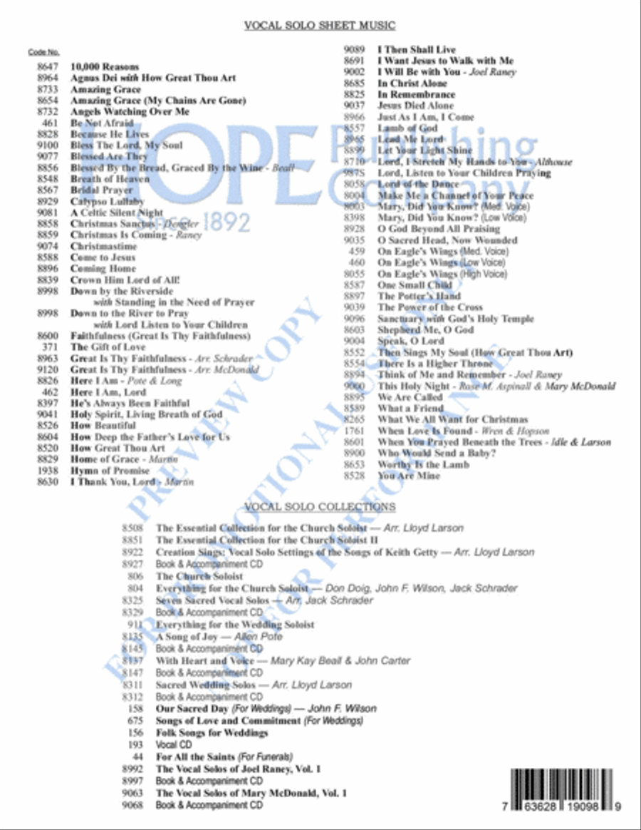 I Then Shall Live Voice Solo scores gallery preview page 9