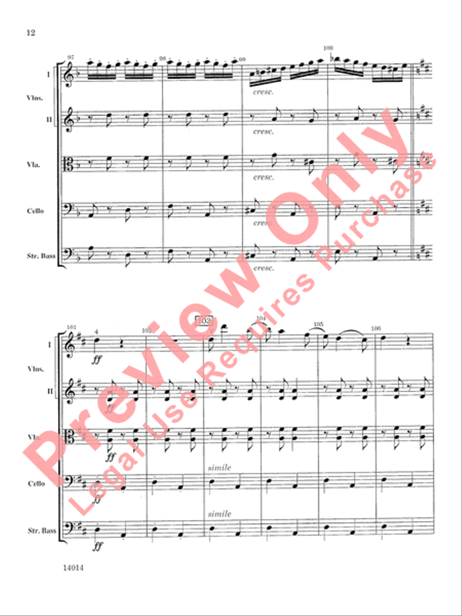 Czardas Czardas String Orchestra scores gallery preview page 13