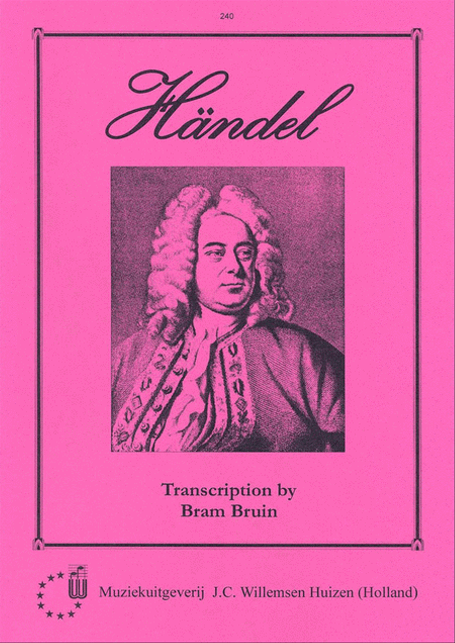 Handel Album Vol.1 Orgel (Bram Bruin) Organ scores gallery preview page 1
