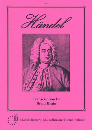 Book cover for Handel Album Vol.1 Orgel (Bram Bruin)