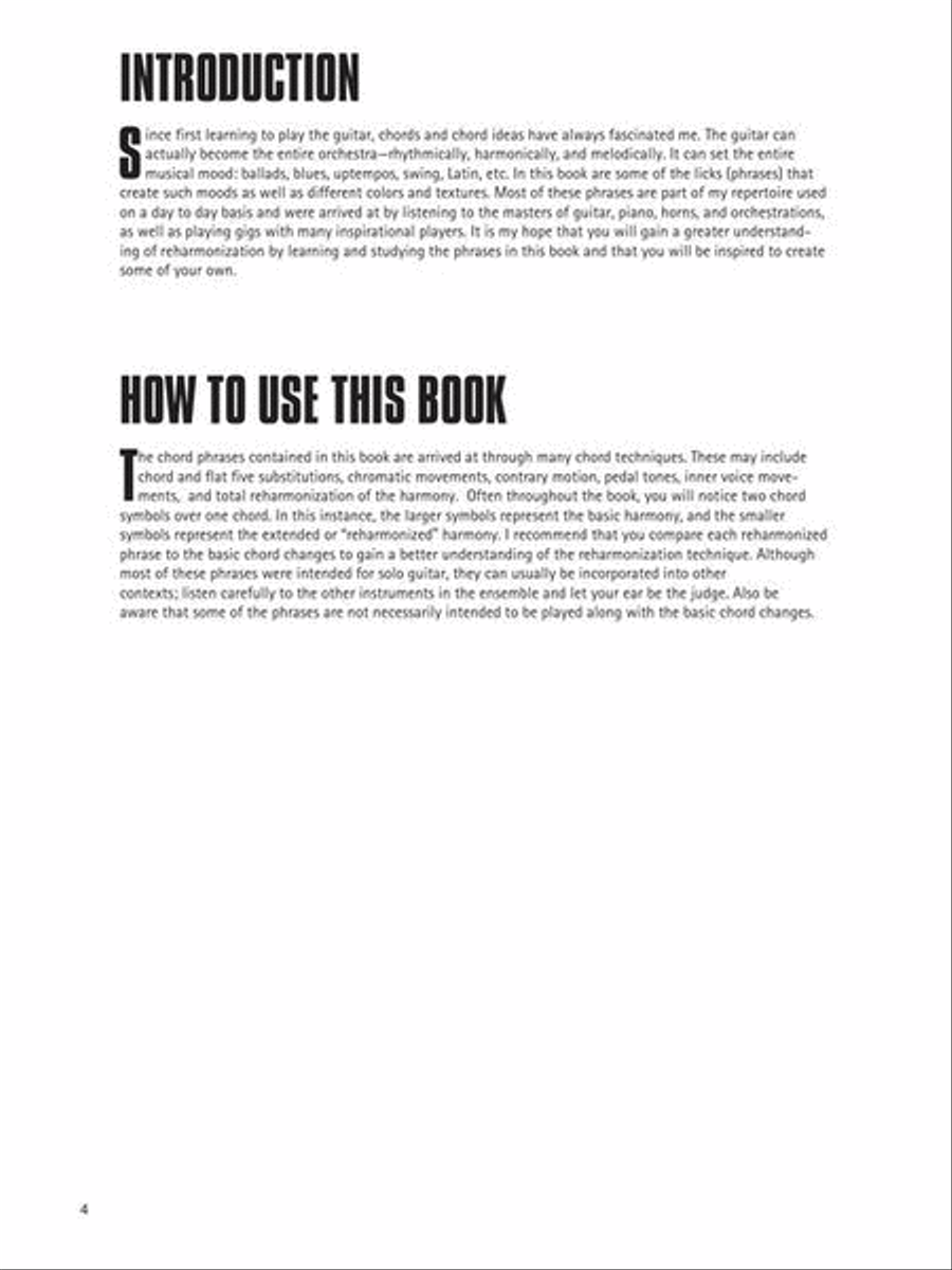 Chord-Melody Phrases for Guitar Guitar Tablature scores gallery preview page 4