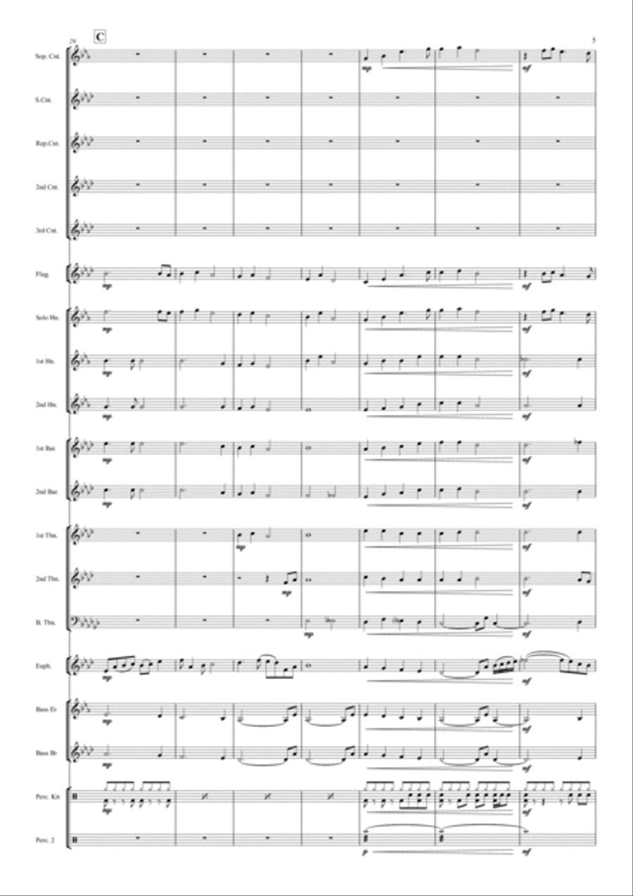 Reflection Brass Band scores gallery preview page 5