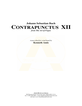 Contrapunctus 12 - STUDY SCORE ONLY