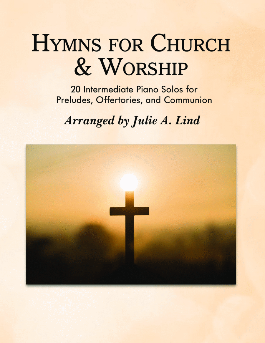 Hymns for Church and Worship Piano Solo scores gallery preview page 1