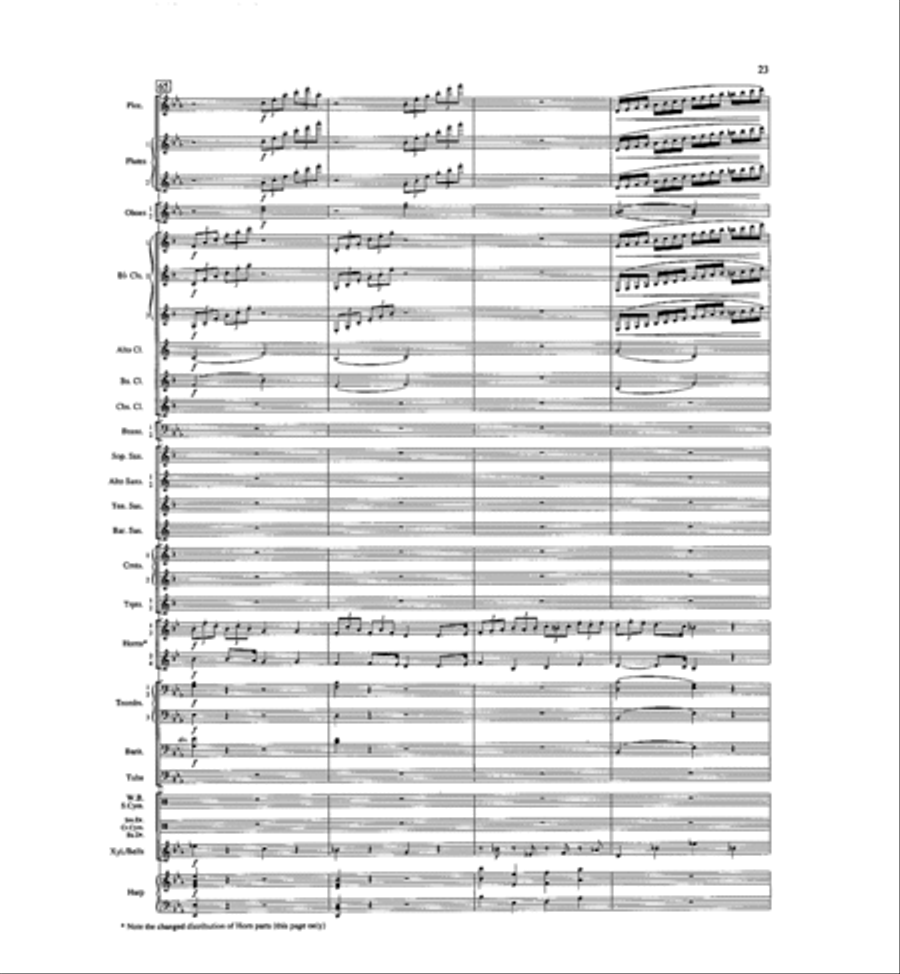 Country Gardens Concert Band scores gallery preview page 18