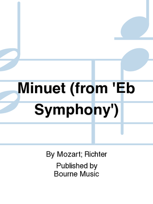 Book cover for Minuet (from 'Eb Symphony')