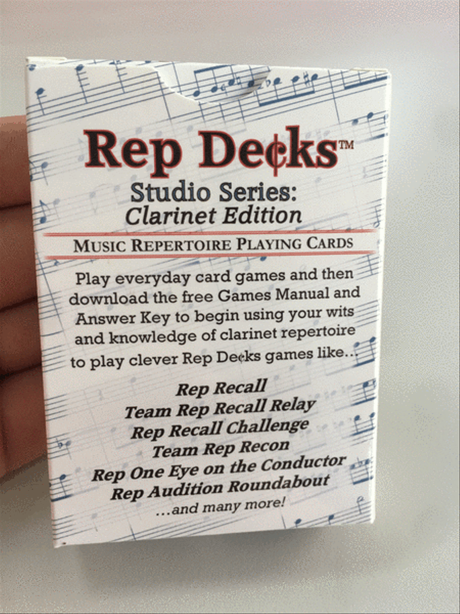 Rep Decks Studio Series: Clarinet Edition Clarinet scores gallery preview page 5
