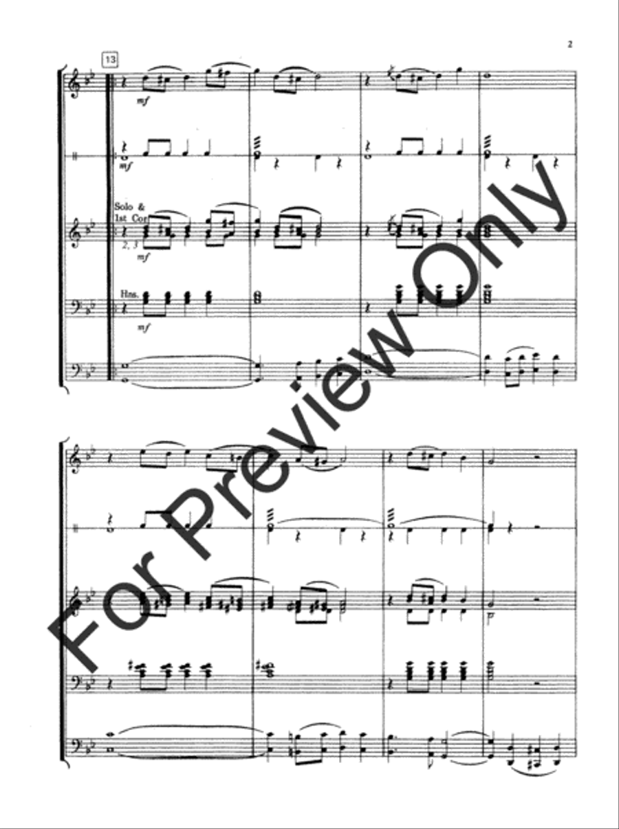 Boys Of The Old Brigade (Score) Concert Band scores gallery preview page 5