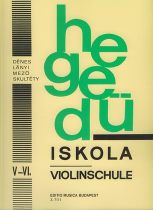 Book cover for Violinschule V-VI