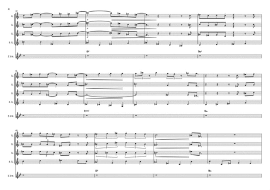 The Pink Panther from THE PINK PANTHER Woodwind Quartet scores gallery preview page 6