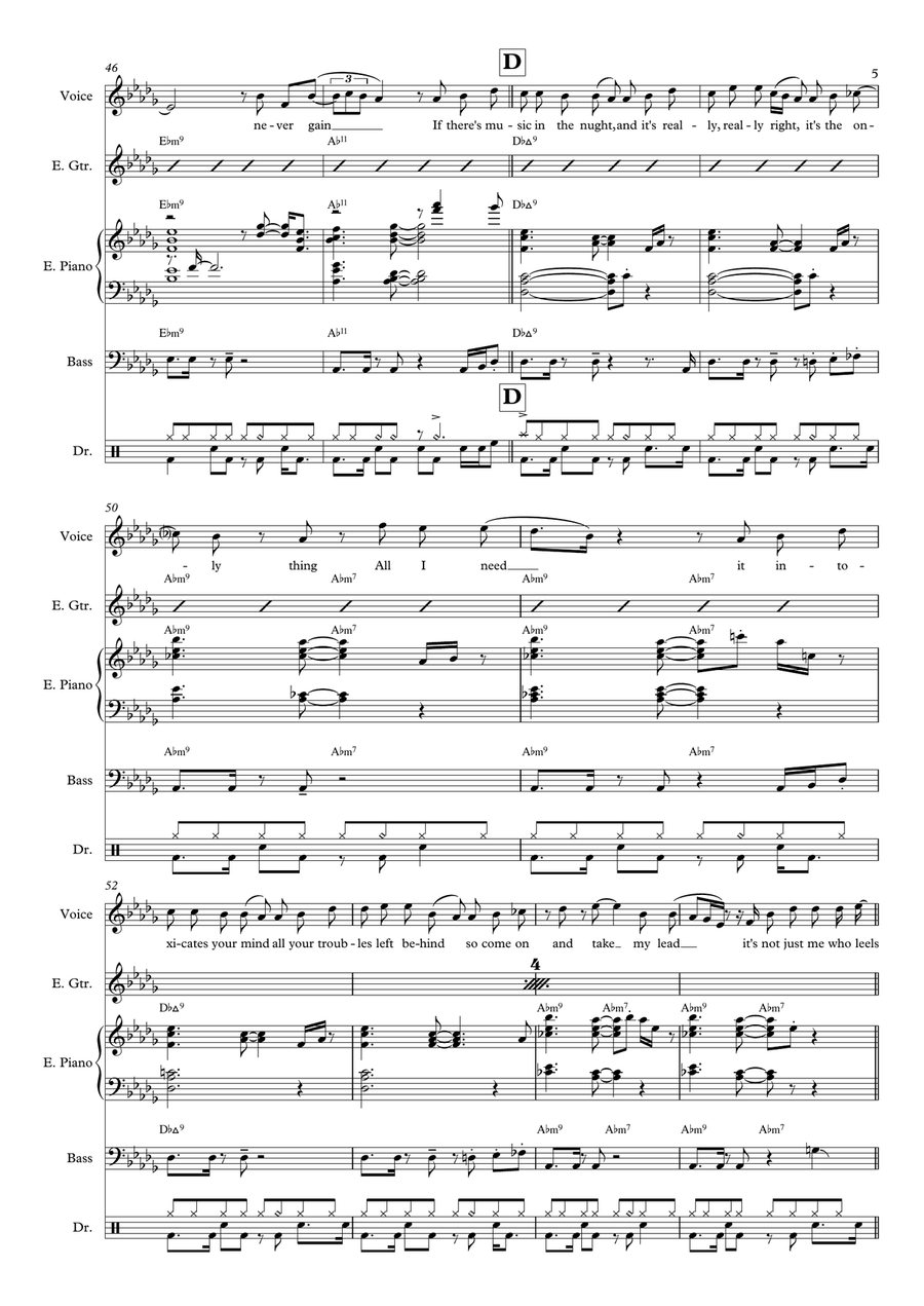Mind Trick Jazz Ensemble scores gallery preview page 5