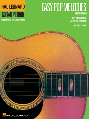 Book cover for Easy Pop Melodies – Third Edition