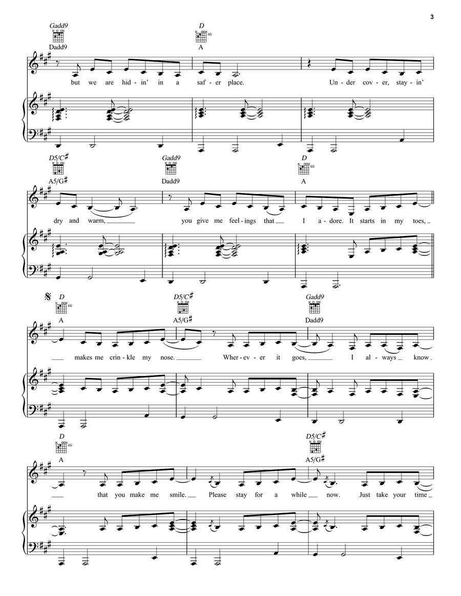 Bubbly Bubbly Acoustic Guitar scores gallery preview page 3