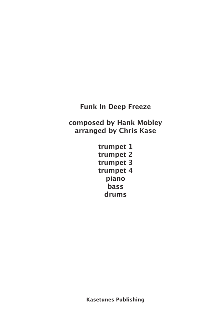 Funk In Deep Freeze image number null
