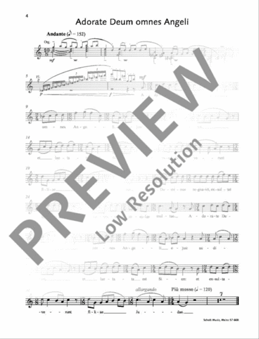 Adoration Flute scores gallery preview page 21
