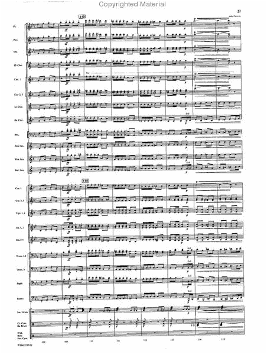 The Free Lance The Free Lance Concert Band scores gallery preview page 17