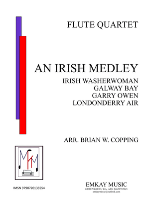Book cover for AN IRISH MEDLEY – FLUTE QUARTET