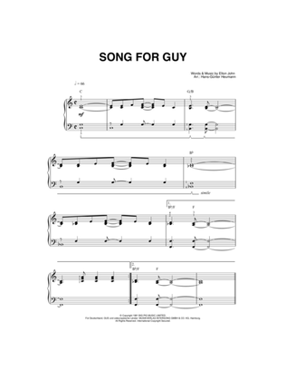 Book cover for Song For Guy