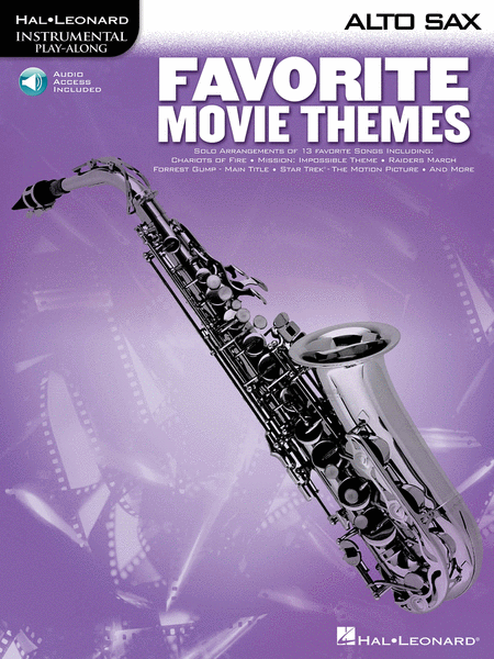 Favorite Movie Themes - Alto Sax image number null