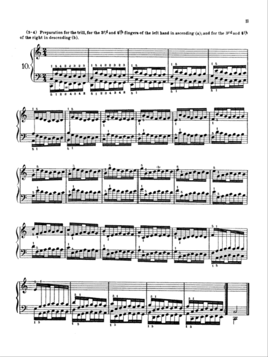 Hanon: The Virtuoso Pianist (Volume I) Piano Solo scores gallery preview page 1