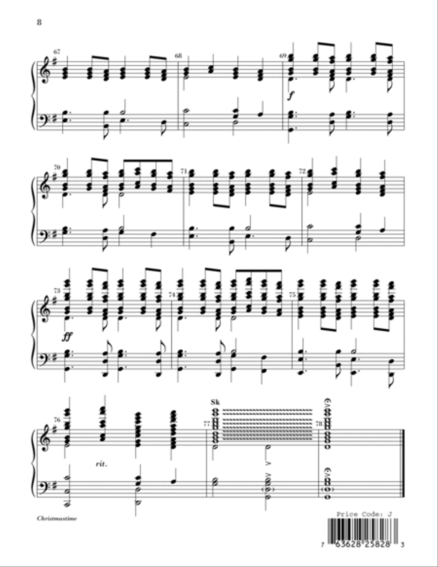 Christmastime Children's Choir scores gallery preview page 8