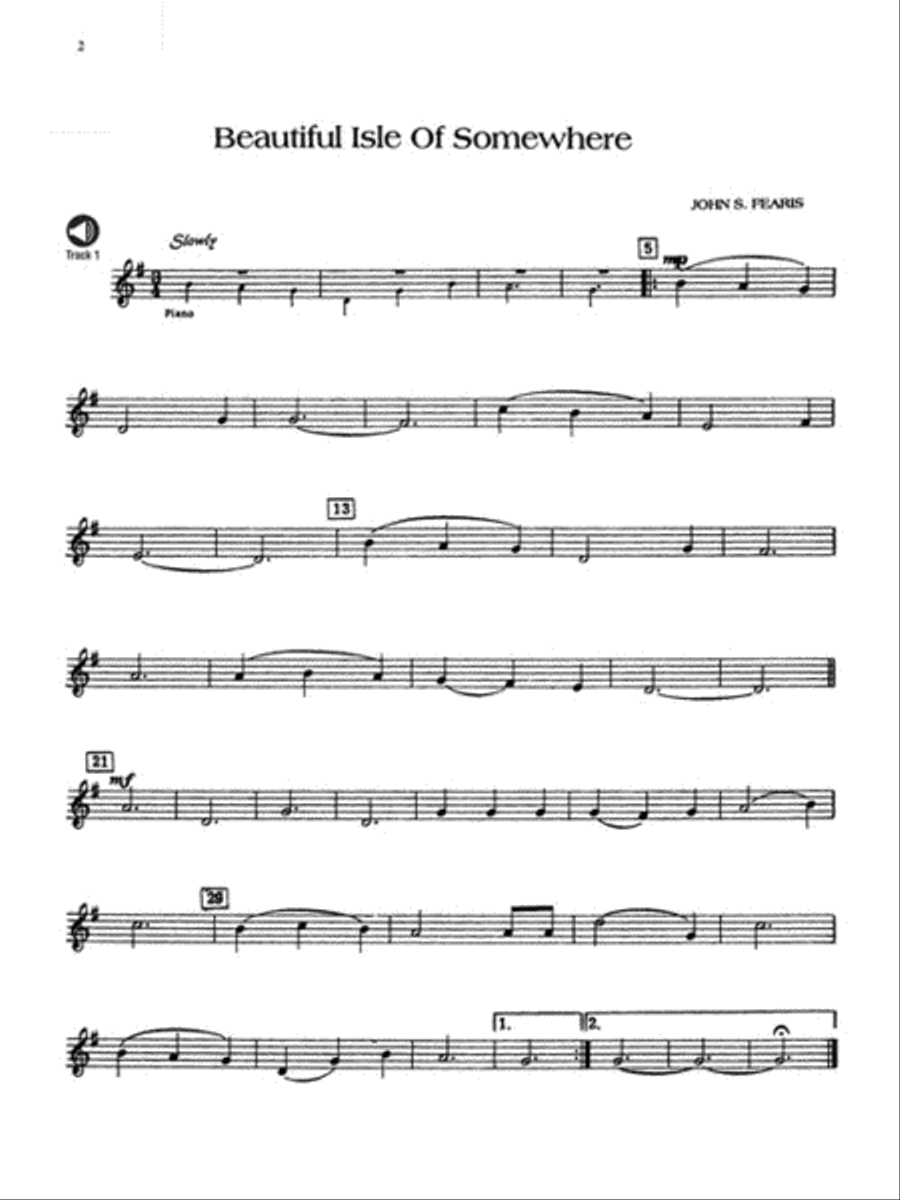 Easy Clarinet Solos, Vol. I – Student Level Clarinet Solo scores gallery preview page 3