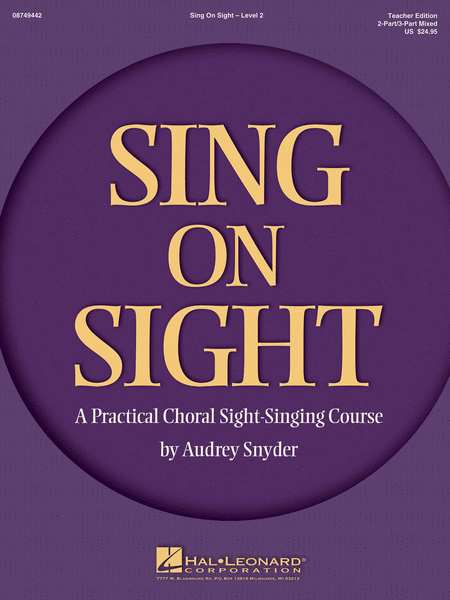Sing on Sight - A Practical Sight-Singing Course image number null