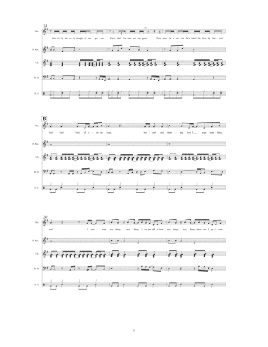 On Top - Score Only On Top - Score Only Ukulele scores gallery preview page 3