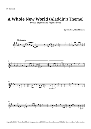 A Whole New World (aladdin's Theme)