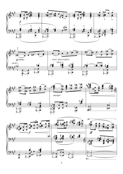 Piano Trio - III. Passacaille (Passacaglia)